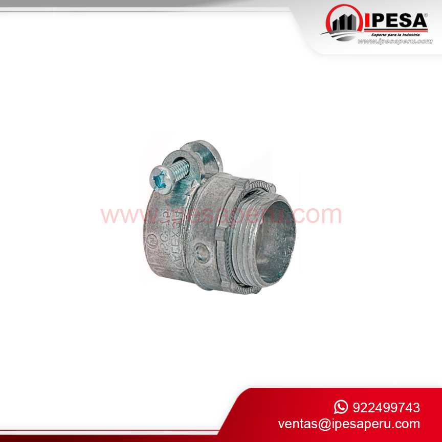 CONECTOR SIMPLE RECTO 3/4´´