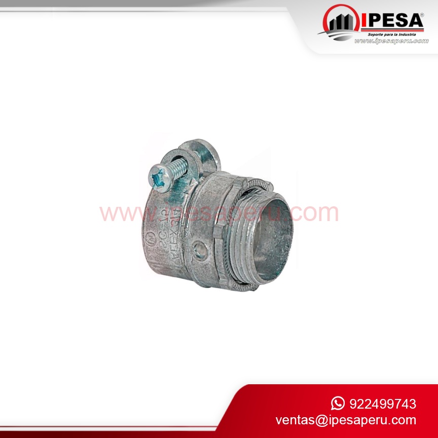 CONECTOR SIMPLE RECTO 1 1/2´´