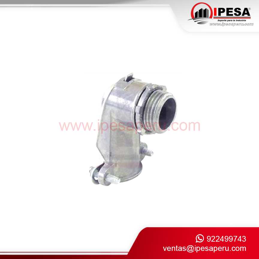 CONECTOR SIMPLE CURVO 3´´