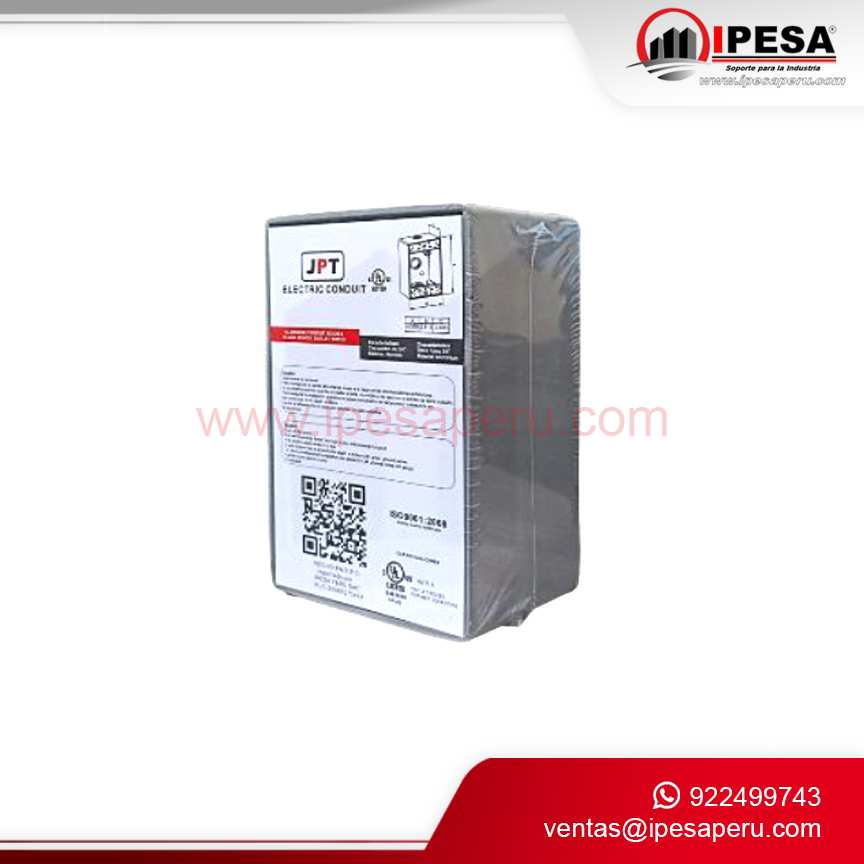 RECTANGULAR RAWELD 3 HOLES 1´´