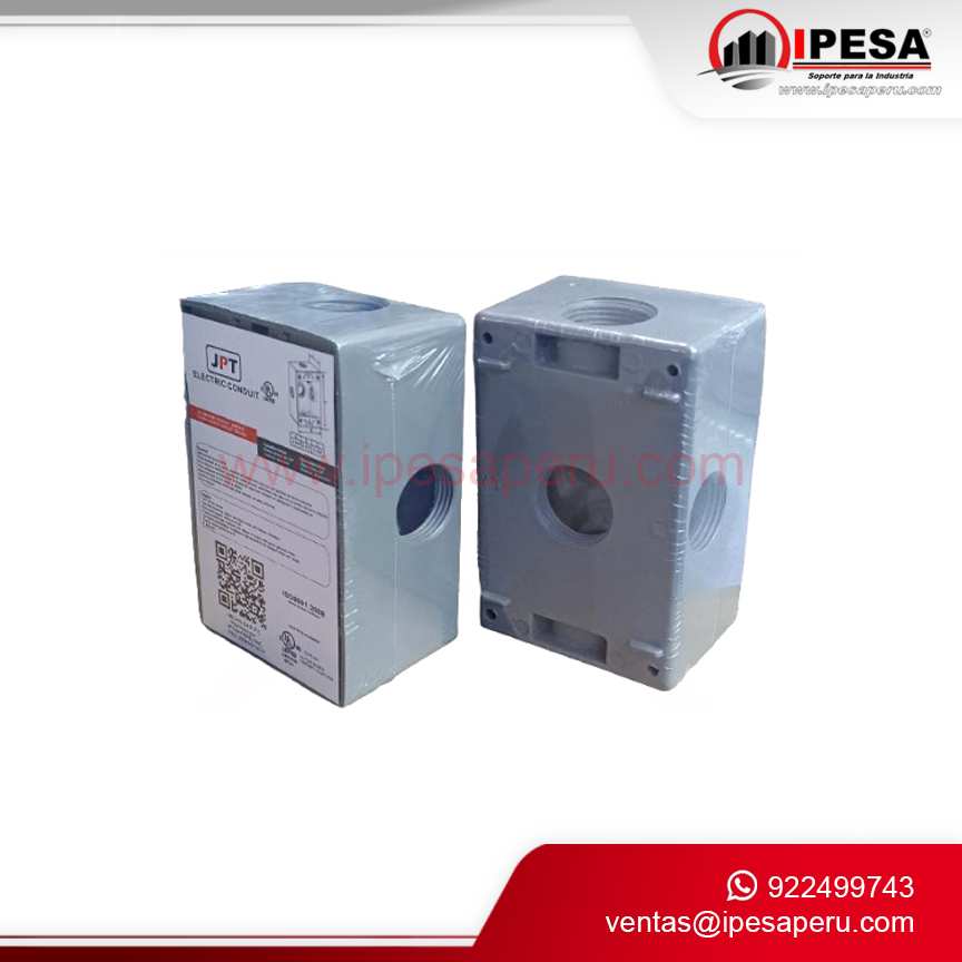 RECTANGULAR RAWELD 5 HOLES 1/2´´