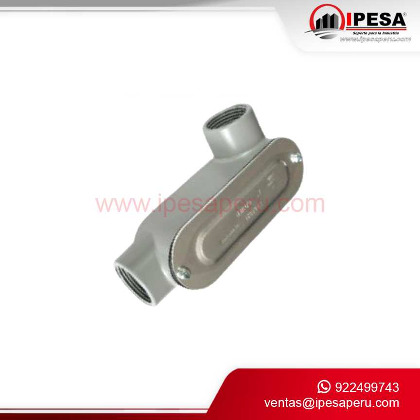 CONDULET TIPO LR 2 1/2´´