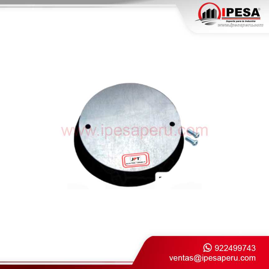 TAPA HERMETICO CIRCULAR 4´´ X 4´´